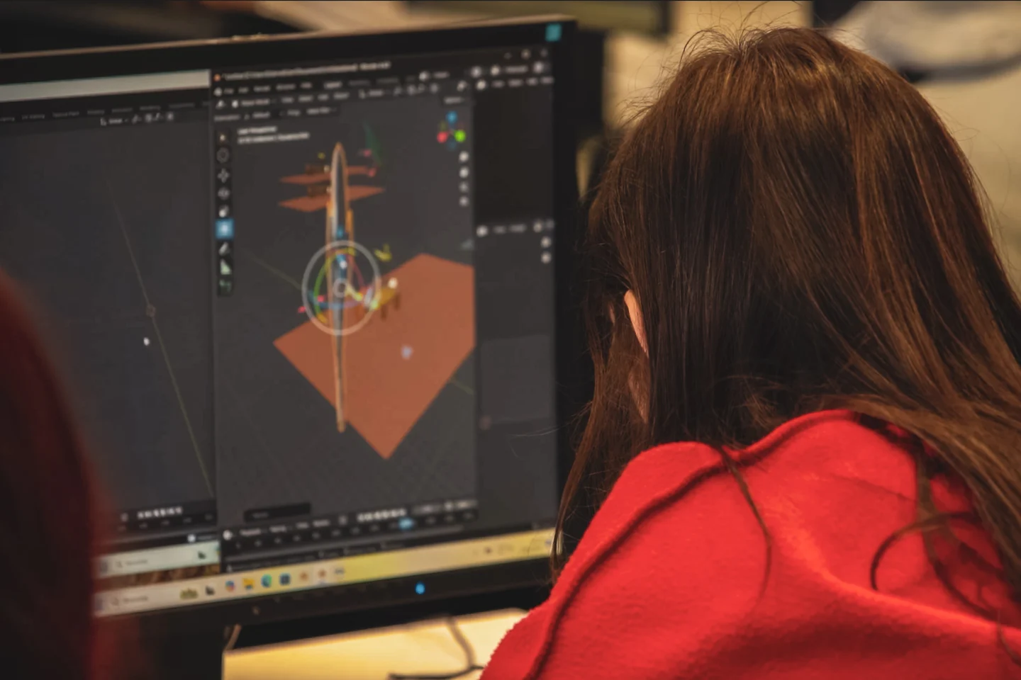 Praca z programem do grafiki 3D
